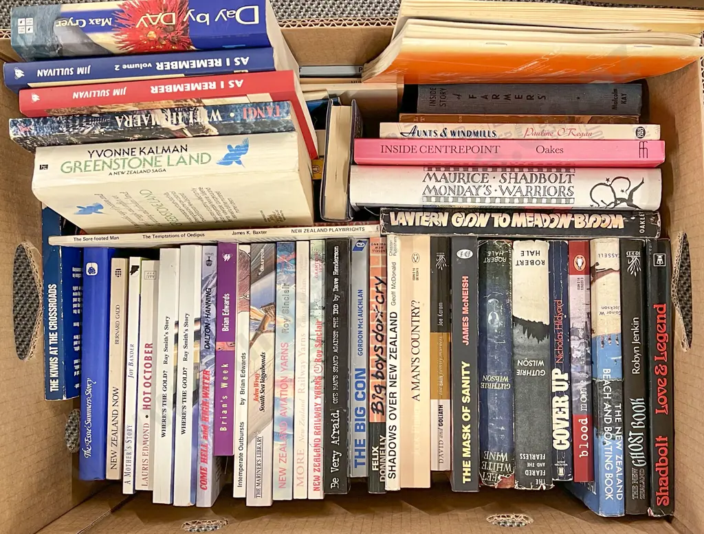 Carton Quantity NZ Mixed Topic Books Image 1++