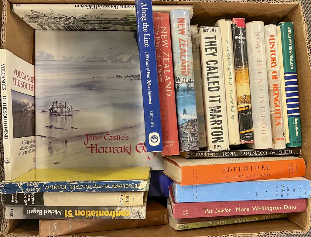 Carton Quantity NZ Mixed Topic Books Image 1++