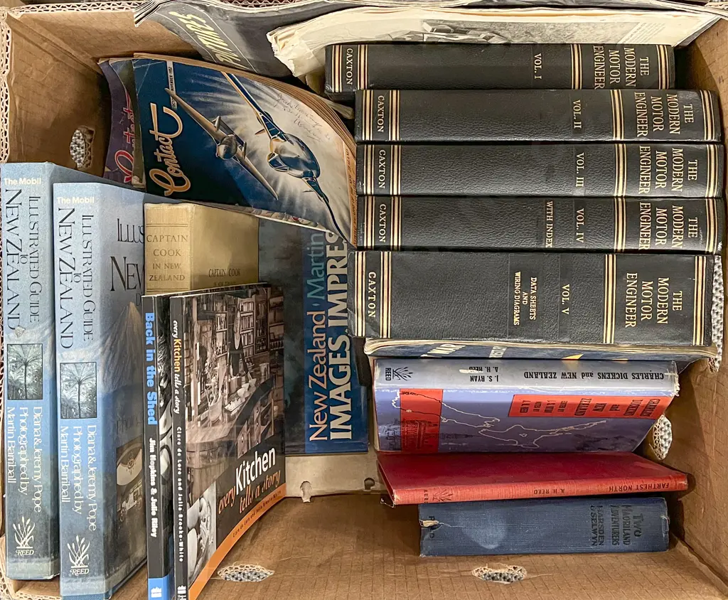 Carton Quantity NZ Mixed Topic Books Image 1++