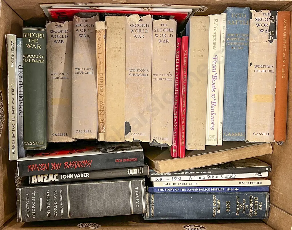 Carton Quantity NZ Mixed Topic Books Image 1++