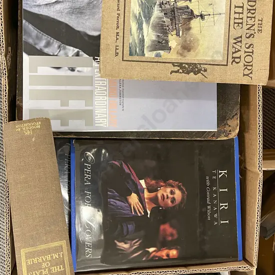 Carton Quantity of Assorted Books