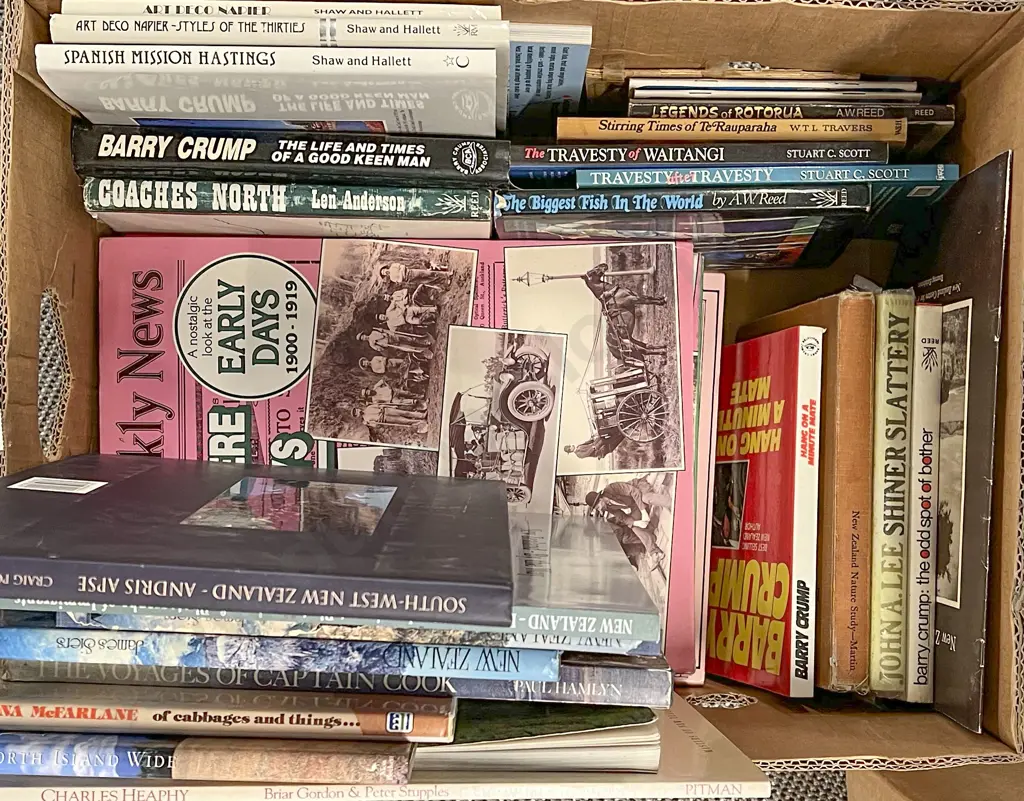 Carton Quantity NZ Mixed Topic Books Image 1++