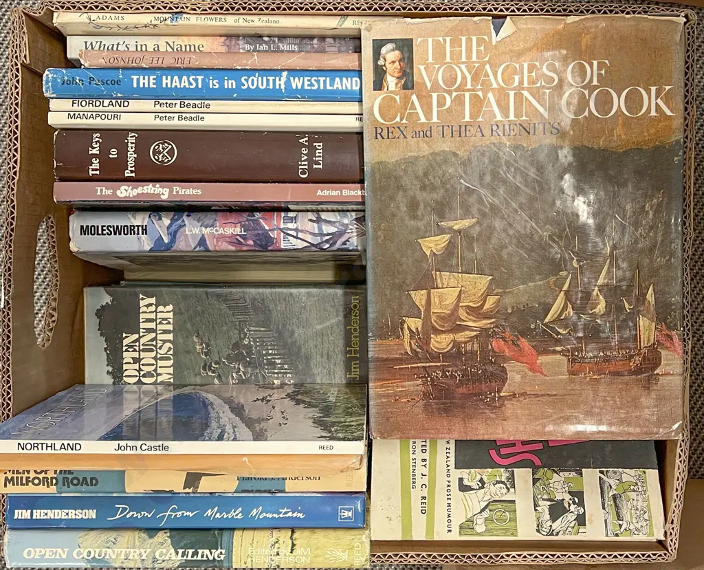 Carton Quantity NZ Mixed Topic Books Image 1++