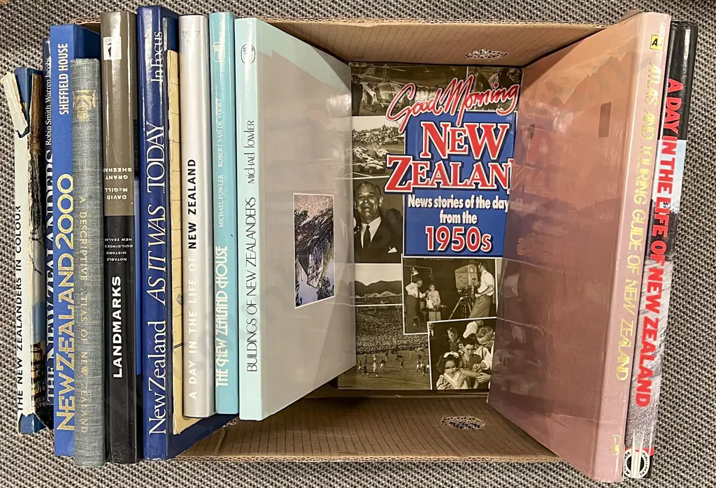 Carton Quantity NZ Mixed Topic Books Image 1++