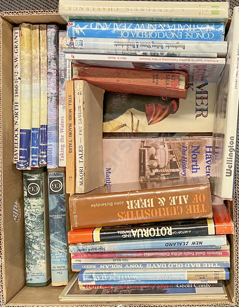 Carton Quantity NZ Mixed Topic Books Image 1++