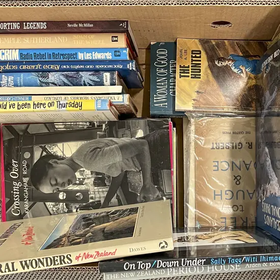 Carton Quantity NZ Mixed Topic Books