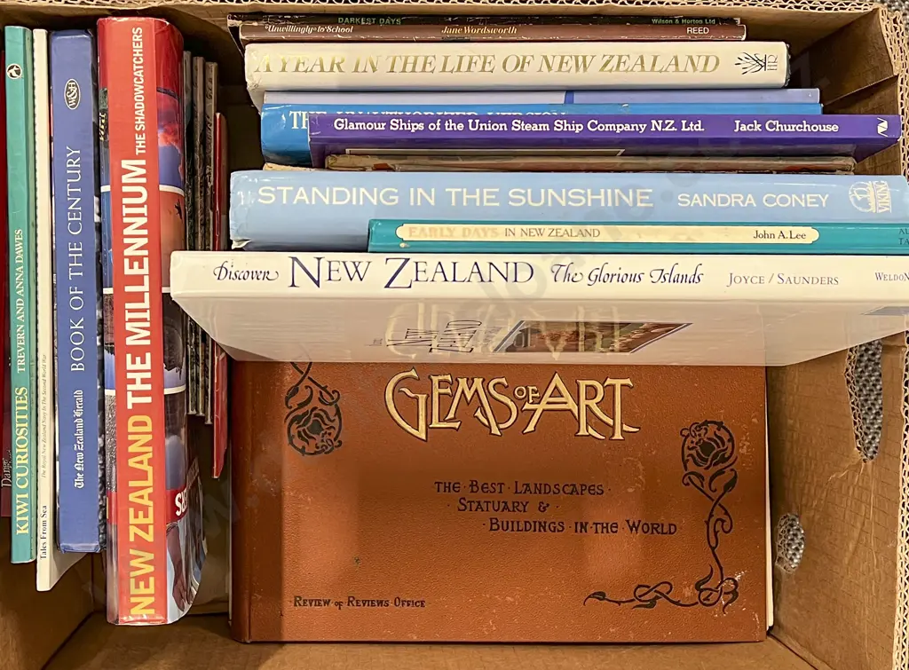 Carton Quantity NZ Mixed Topic Books Image 1++