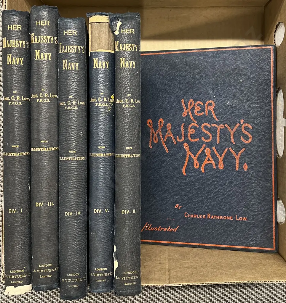 Carton Quantity Her Majesty's Navy Books Image 1++