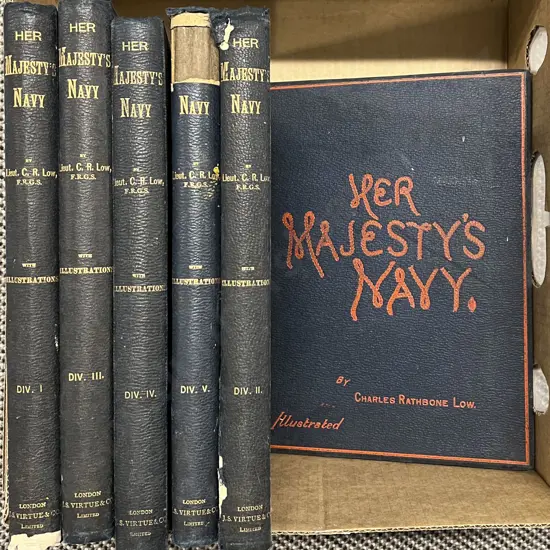 Carton Quantity Her Majesty's Navy Books