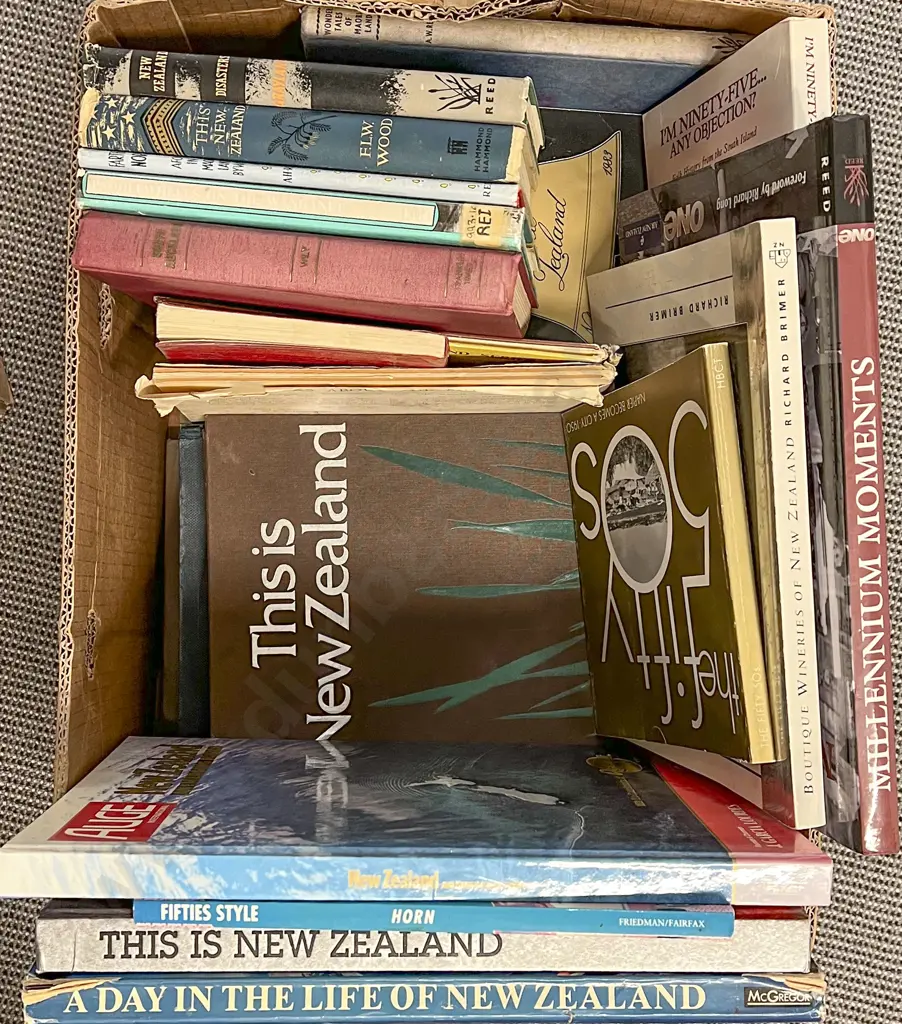 Carton Quantity NZ Mixed Topic Books Image 1++