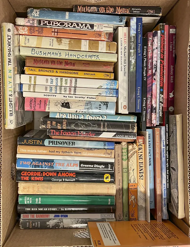 Carton Quantity NZ Mixed Topic Books Image 1++