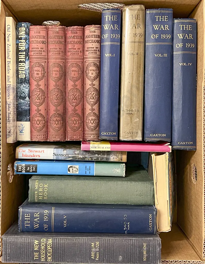 Carton Quantity NZ Mixed Topic Books Image 1++