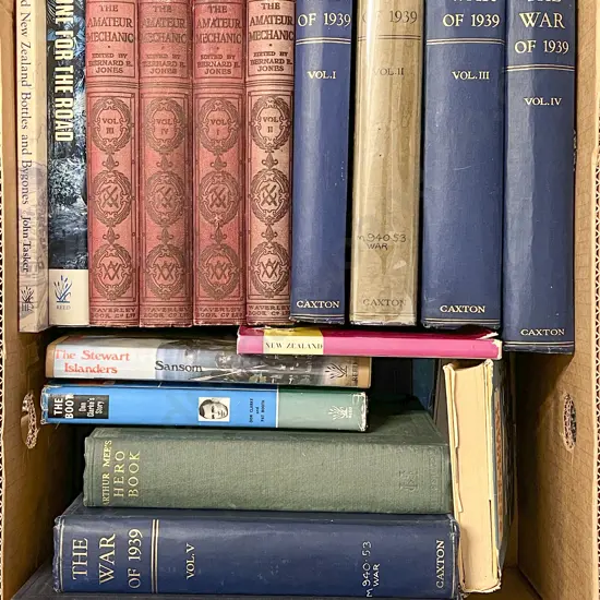 Carton Quantity NZ Mixed Topic Books