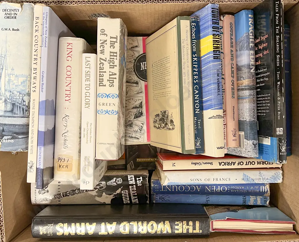 Carton Quantity NZ Mixed Topic Books Image 1++