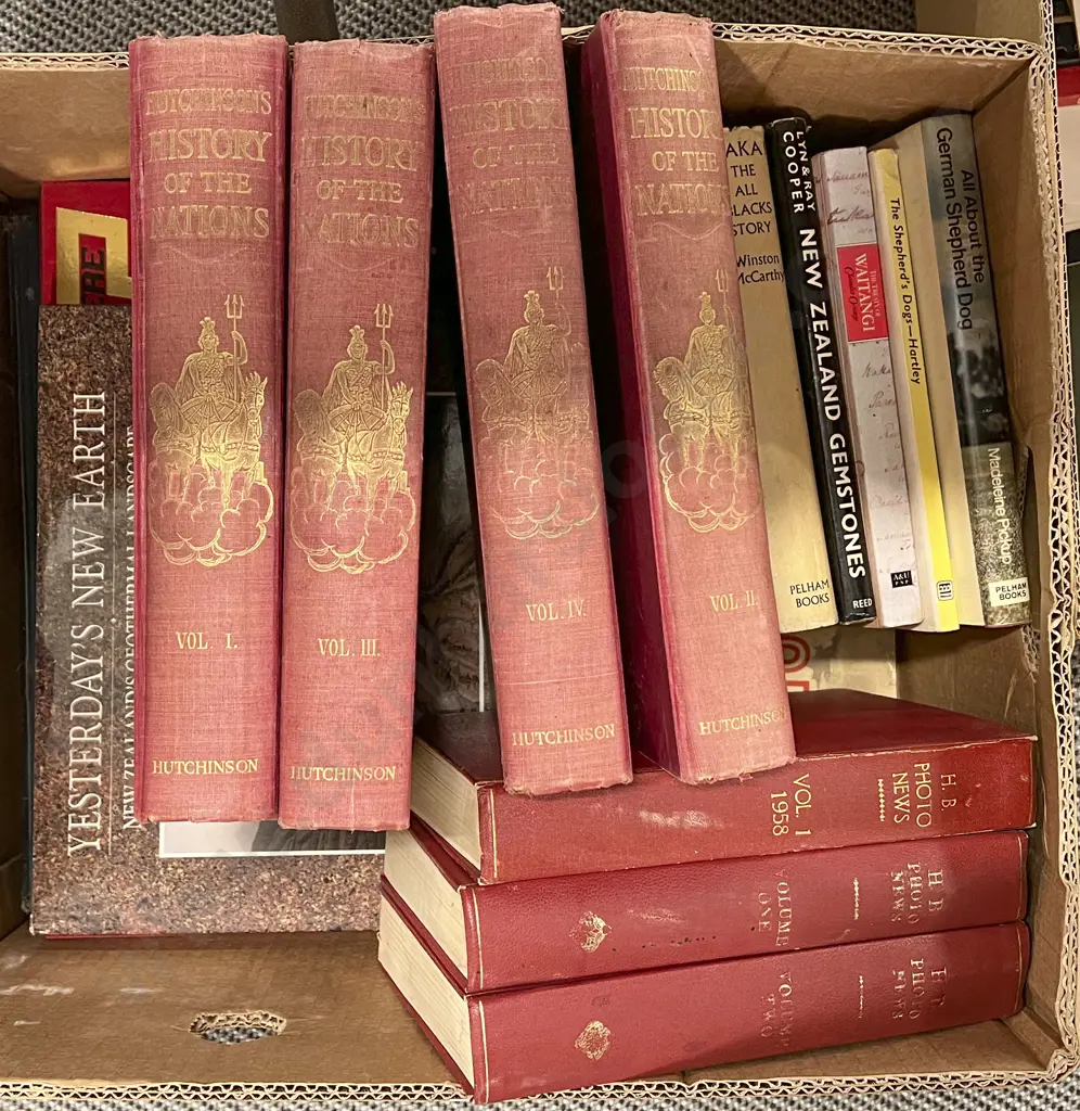 Carton Quantity NZ Mixed Topic Books Image 1++