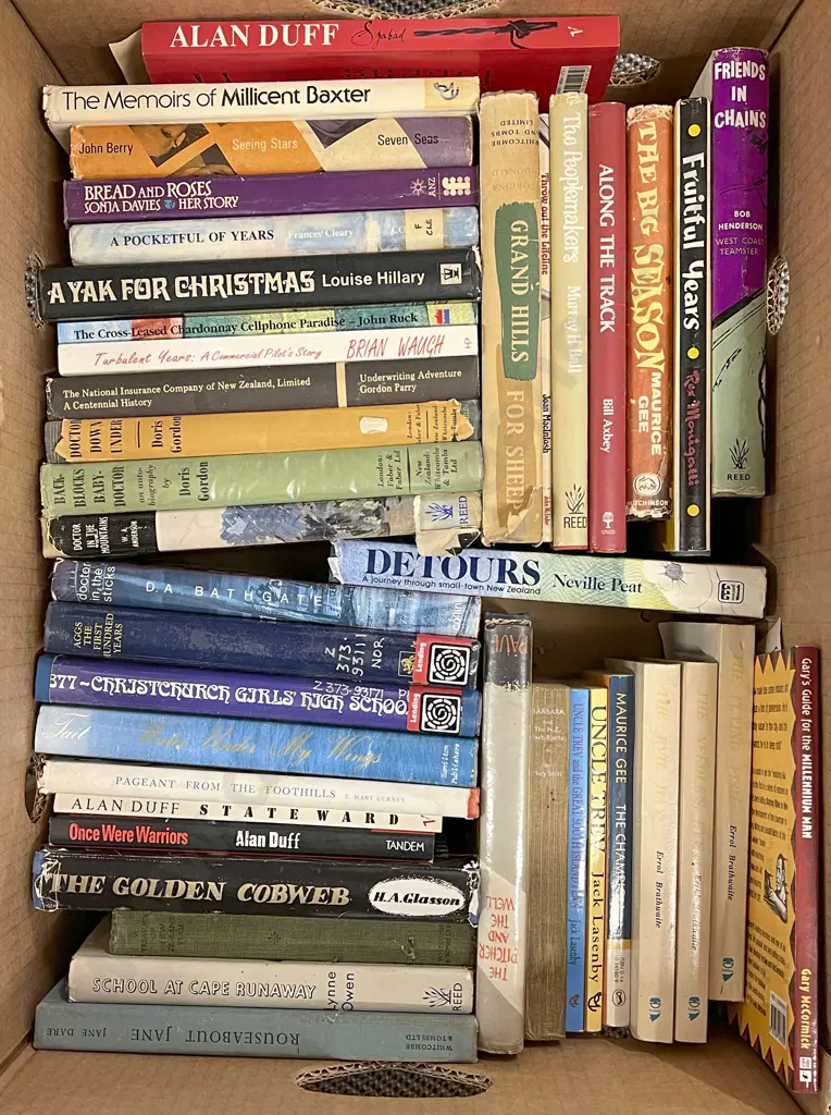 Carton Quantity NZ Mixed Topic Books Image 1++