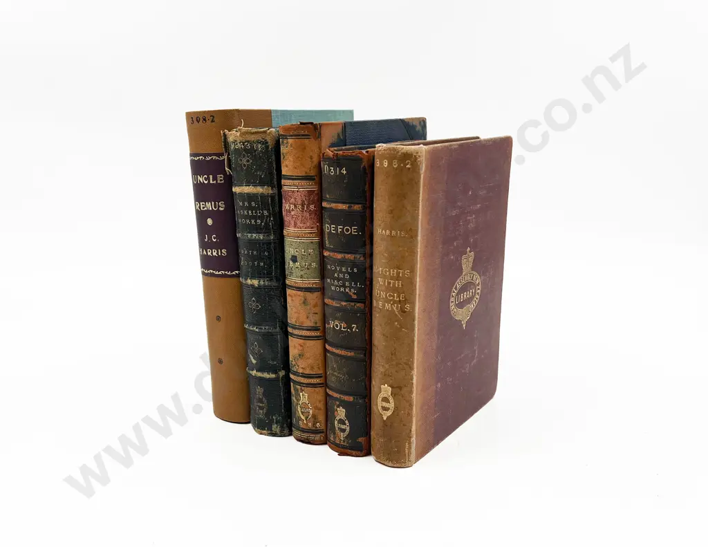 Five Assorted Including Three Uncles Remus First Editions Image 1++
