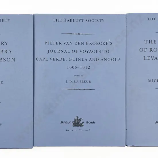 Three Volumes of The Hakluyt Society Volumes 2