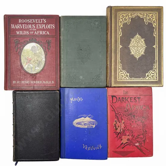 Six Assorted Volumes North Africa