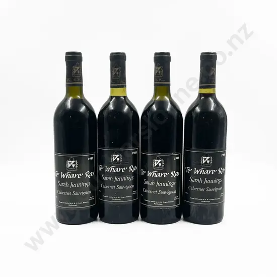 Four Te Whare Ra 'Sarah Jennings' Cabernet Sauvignon '88 & '89