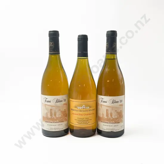 Two Fumé Blanc '89 Sauvignon Blanc Semillon & One Morton Estate 1994 Chardonnay