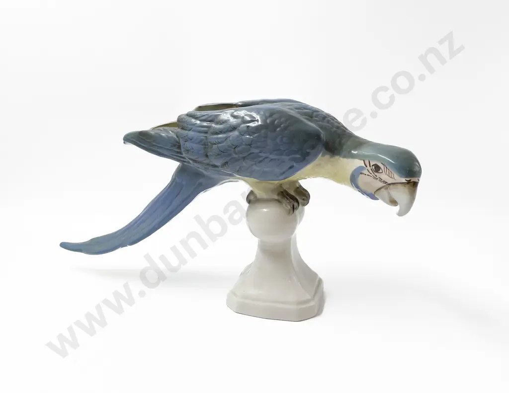 Royal Dux Bohemia Porcelain Macaw Parrot Image 1++