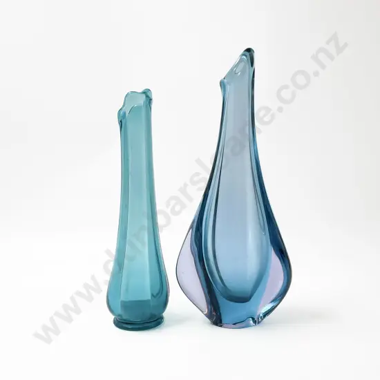 Murano Glass Vase and Other