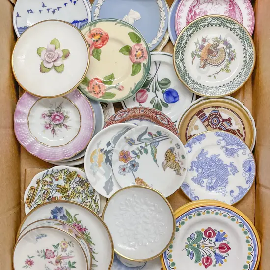 Collection of World Miniature Plates