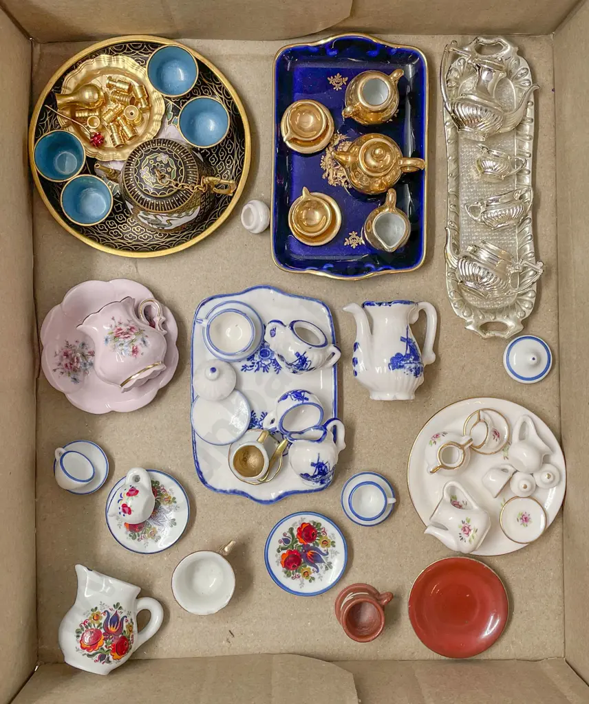 Collection of Miniature Tea Sets Image 1++