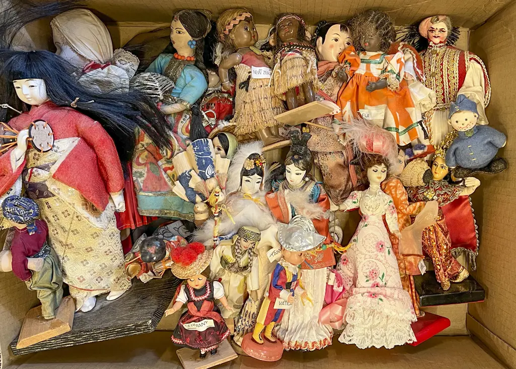 National Doll and Various Other Dolls Image 1++