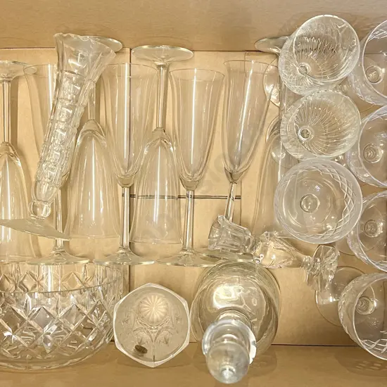 Collection of Glassware