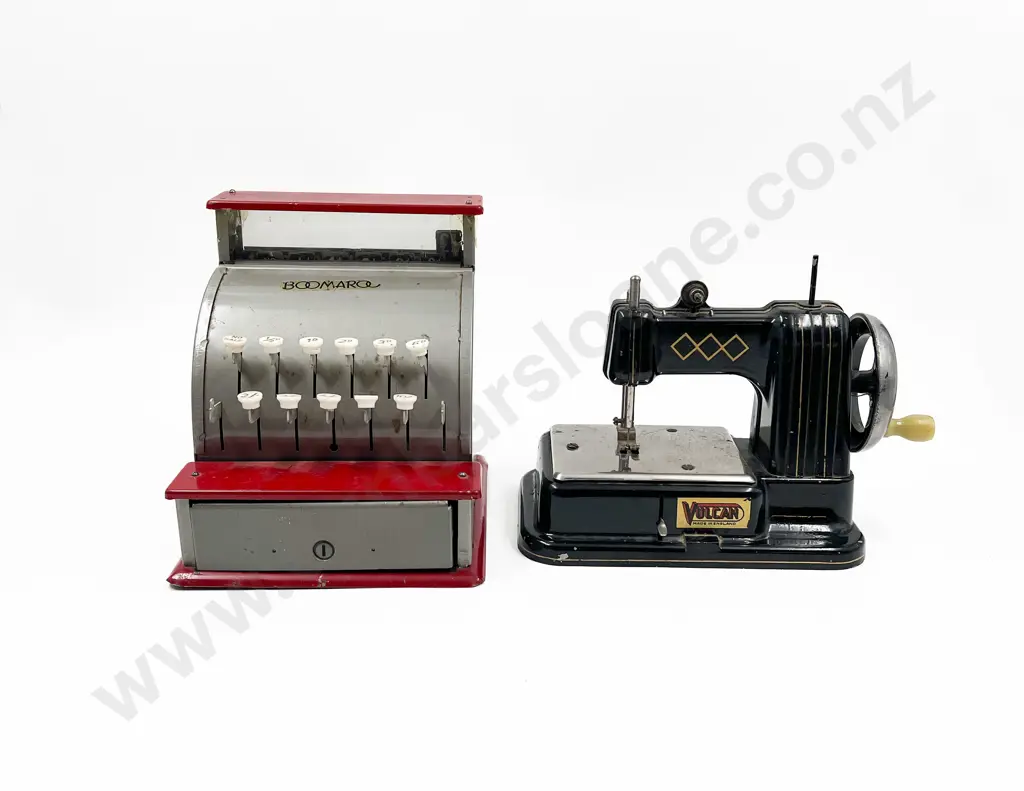 Toy Cash Register and Sewing Machine Image 1++