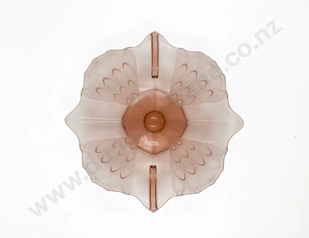 Pressed Glass Tazza Dish Image 1++