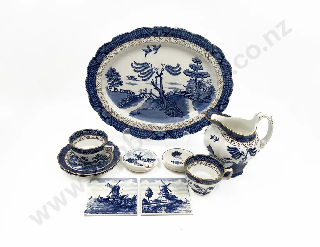 Booths Willowpattern & Other Pieces Image 1++