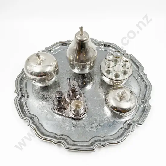 Three Mid-Century S/P Schnapps Shot Glasses Sets with Others