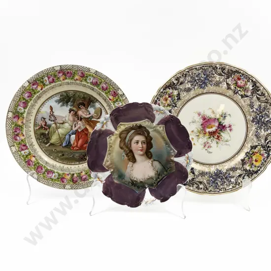 Three Decorative Plates Incl. Royal Doulton