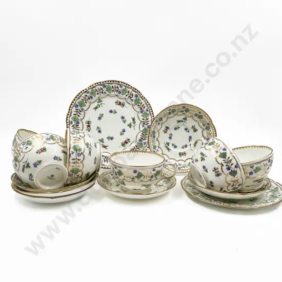 T. Goode & Co. Set of Cups and Saucers