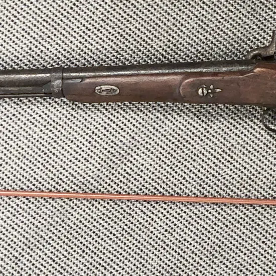 Vintage Percussion Musket with Barrel Cleaner