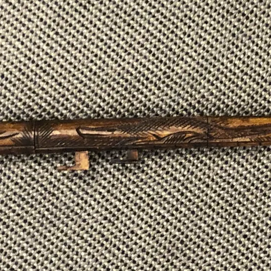 Vintage Carved Blowpipe