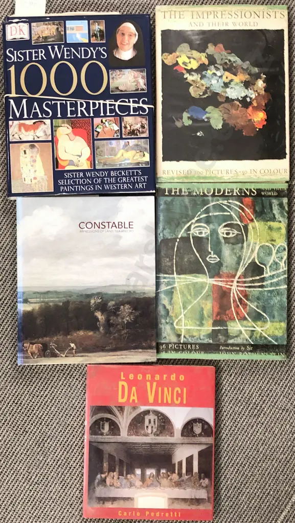Five Various Art Reference Books Image 1++