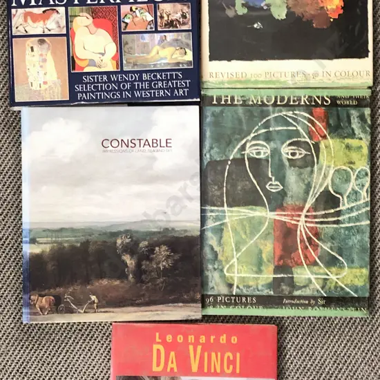 Five Various Art Reference Books
