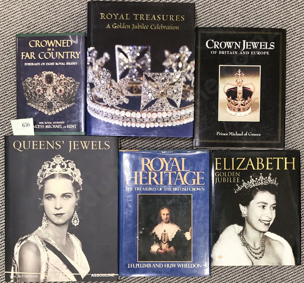 Six Volumes of Royal Reference Books Image 1++