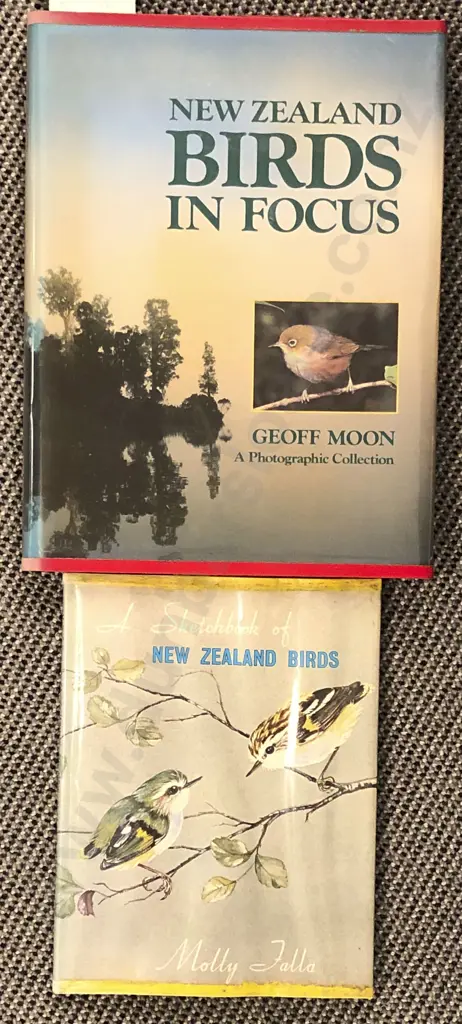 Two NZ Bird Reference Books Including Molly Falla Image 1++