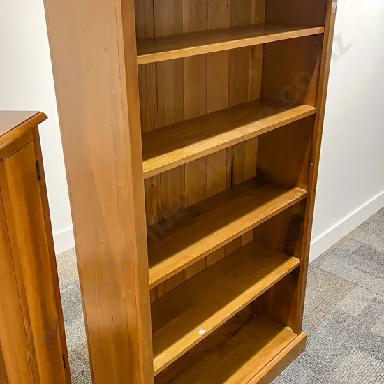 Tall Open Bookcase