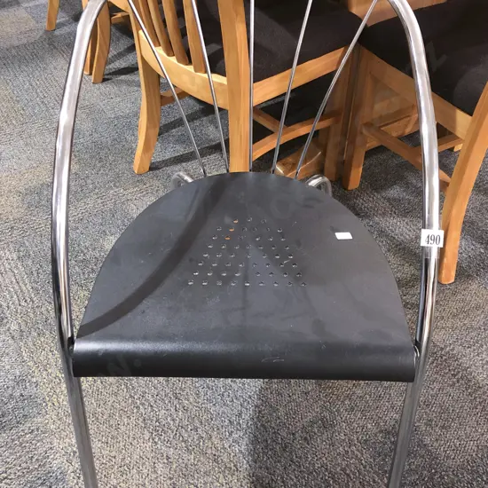 Chrome Tub Chair