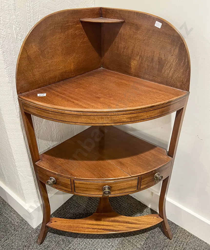 Three Tier Corner What-Not Image 1++