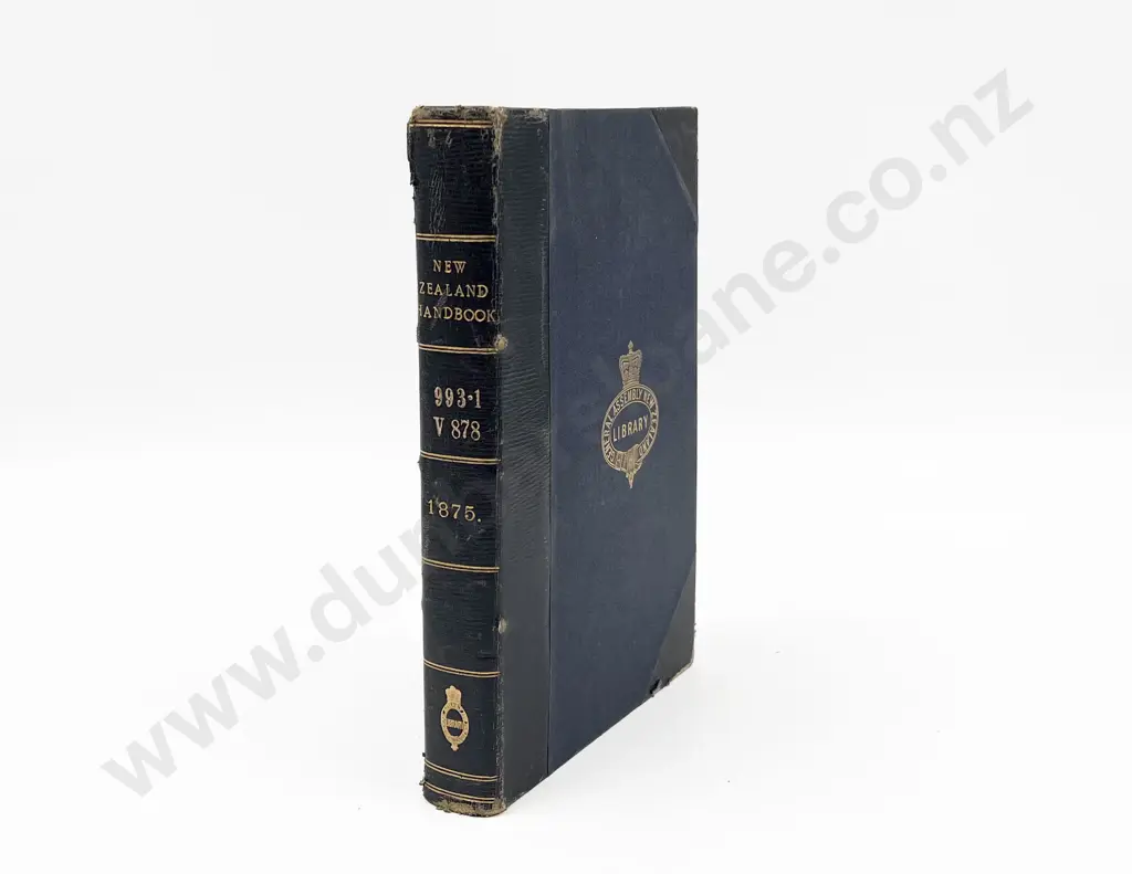 Vogel Sir Julius - The Official Handbook of New Zealand Image 1++