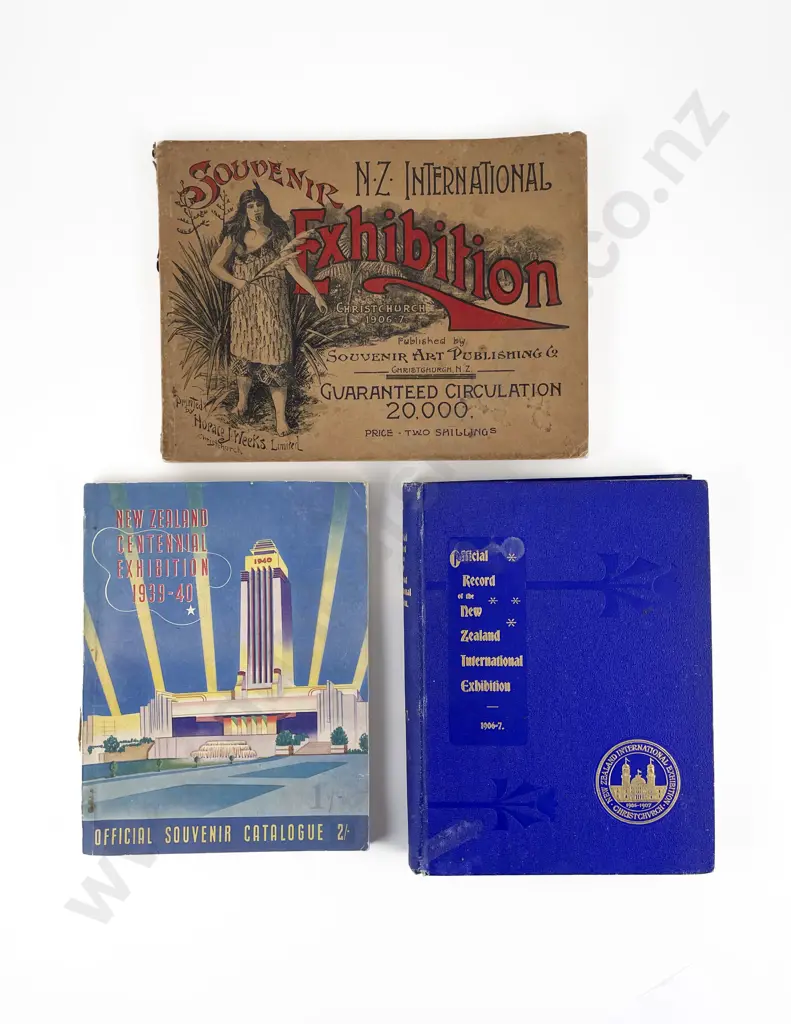 Cowan James - Official Record of the New Zealand International Exhibition Of Arts And Industries Image 1++