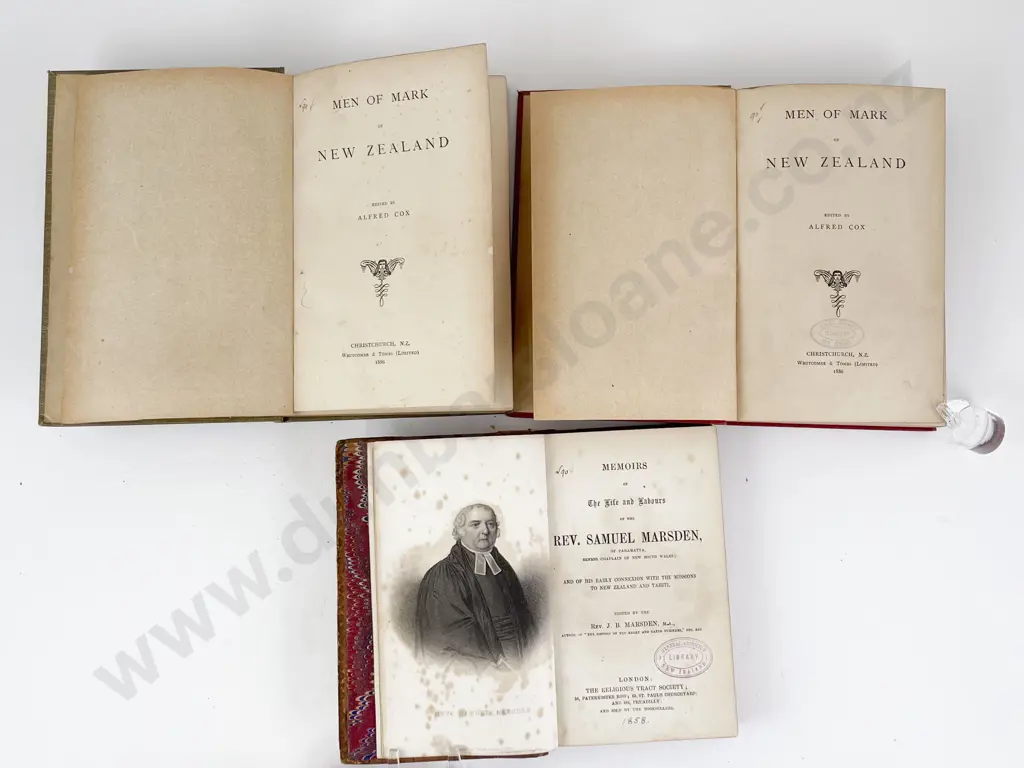 Marsden Rev J. B. Memoirs of The Life and Labours of the Rev. Samuel Marsden Image 1++