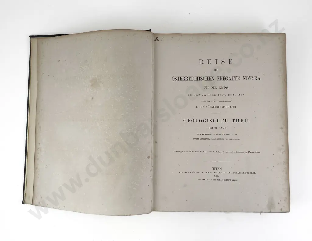 Hochstetter Dr Ferdinand von - Reise der Osterreichischen Fregatte Novara Image 1++